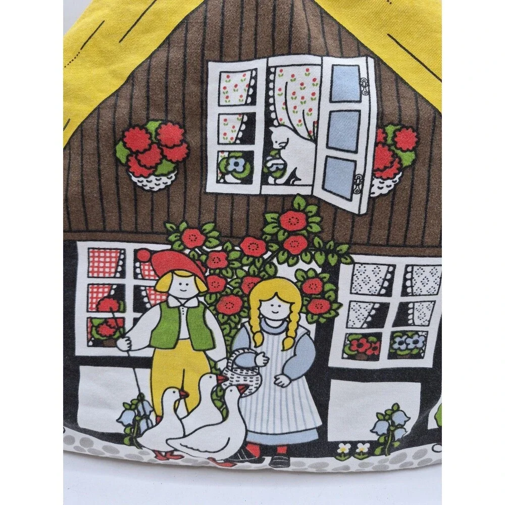Vtg Pat Albeck Tea Pot Cozy Cover Padded Thatched Roof Cottagecore  Cuckoobird